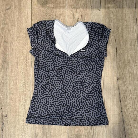 Nike Dri-FIT Golf Blouse V Neck - Women's Medium - Picture 1 of 3